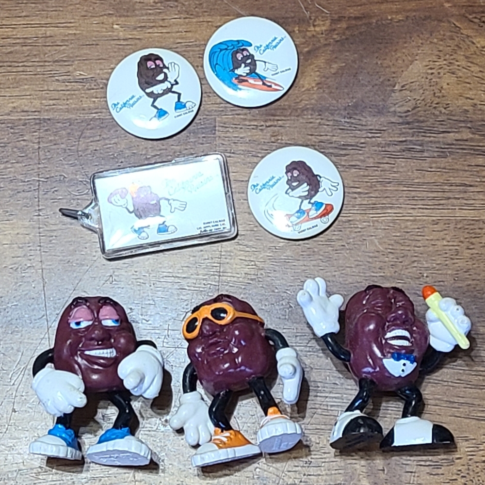 Vintage California raisins lot